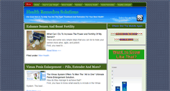 Desktop Screenshot of healthremediessolutions.com